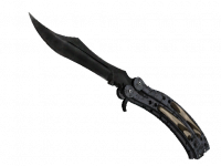 ★ Butterfly Knife Black Laminate